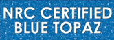 NRC Certified Blue Topaz