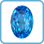 Swiss Blue Topaz NRC Certified